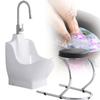 GBHJJ Portable Muslim Foot-Washing Basin with Foldable Seat view 1