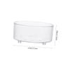 Supvox 10 Pack Acrylic Reptile Feeding Bowls view 2