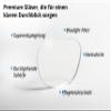 Edison & King Limitless Reading Glasses - Rimless with Thin Temples - Anti-Reflective - Hardened view 2