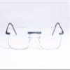 Edison & King Limitless Reading Glasses - Rimless with Thin Temples - Anti-Reflective - Hardened view 4