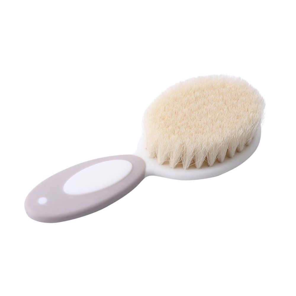 TOYANDONA 2-Piece Baby Shampoo and Hair Brush Set for Newborns