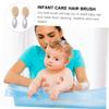 TOYANDONA 2-Piece Baby Shampoo and Hair Brush Set for Newborns view 3