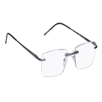 Edison & King Limitless Reading Glasses - Rimless with Thin Temples - Anti-Reflective - Hardened