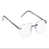 Edison & King Limitless Reading Glasses - Rimless with Thin Temples - Anti-Reflective - Hardened view 1