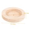 Kisangel Wooden Pet Food Bowl view 2