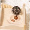 Kisangel Wooden Pet Food Bowl view 4