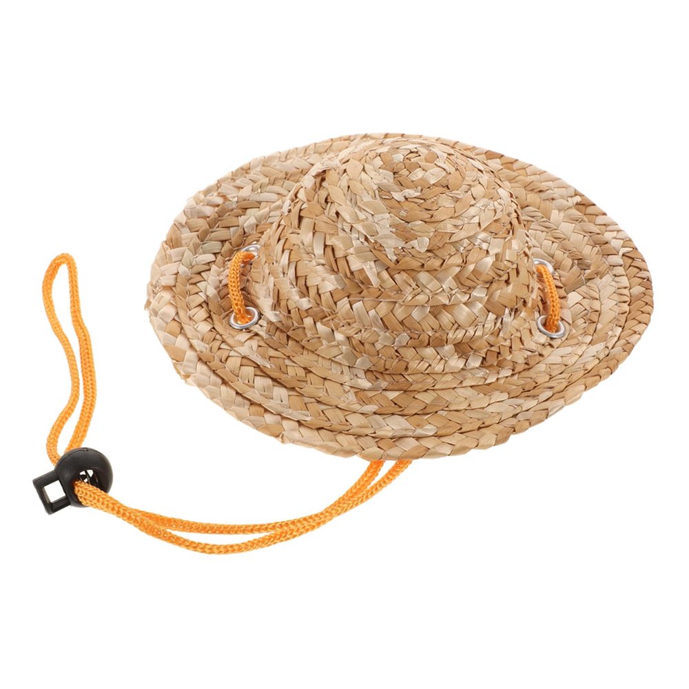 Veemoon Straw Hat for Dogs
