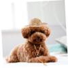 Veemoon Straw Hat for Dogs view 4