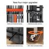 Indestructible Indoor Dog Crate with Tray and Wheels view 2