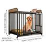 Medium Dog Crate with Side Table, Decorative Indoor Pet Furniture view 2