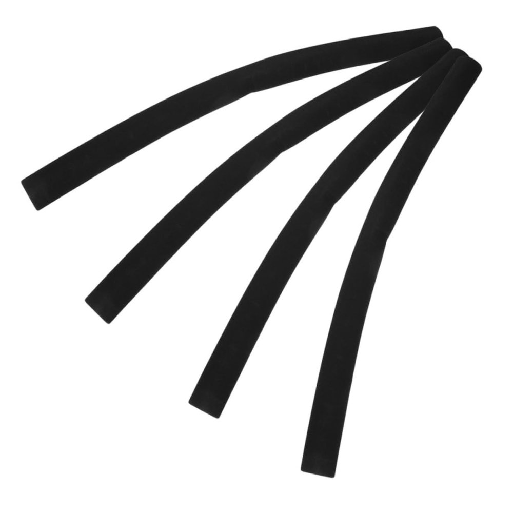 Alipis 4-Piece Black Foam Stroller Handle Covers