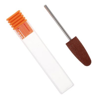 Om51 Silicone Nail Sanding Bit, Coffee-Colored