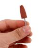 Om51 Silicone Nail Sanding Bit, Coffee-Colored view 3