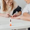 Om51 Silicone Nail Sanding Bit, Coffee-Colored view 4