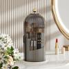 Rotating Makeup Organizer and Brush Holder for Vanity view 2