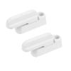 Artibetter 2-Pack Sliding Window Locks, Aluminum Alloy, White view 1