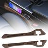 PAPEP 2-Piece Car Seat Gap Filler for KIA Sorento (7 Seats), 2015–2020, Brown view 1