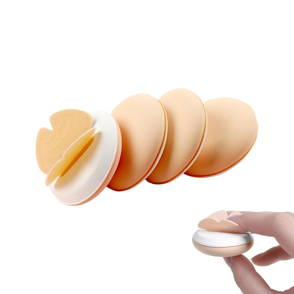 Round Powder Puff, Facial Makeup Puff Pads for Women