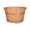SBCGFY Wooden Foot Bath Bucket, Oak Foot Spa Tub, Insulated Pedicure Barrel view 1