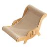 Cat Scratching Lounge Couch and Scratching Chair view 1