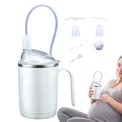 3-in-1 Adult Anti-Spill Bedside Drinking Cup for Seniors