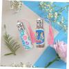 Beavorty 30-Pack 8 mL Refillable Glass Perfume Roller Bottles with Tassels view 3