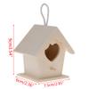 Handcrafted Wooden Birdhouse for Small Birds view 2