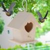 Handcrafted Wooden Birdhouse for Small Birds view 4