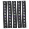 SOLUSTRE 5 Self-Adhesive Aquarium Thermometer Stickers view 1