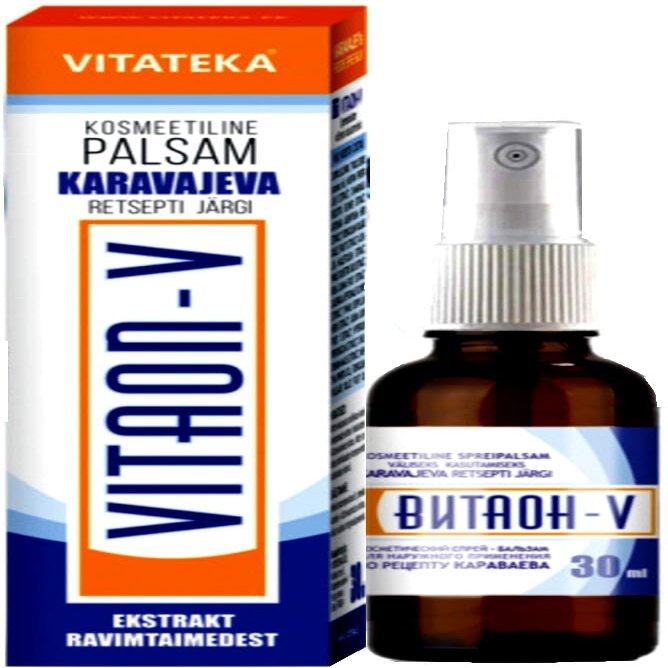 Vitaon-V Balm Spray, Karavaev, 30 ml