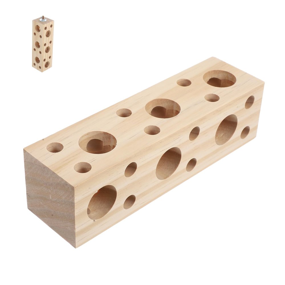 Supvox Wooden Parrot Perch for Budgies and Parrots