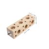 Supvox Wooden Parrot Perch for Budgies and Parrots view 2