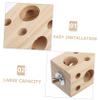 Supvox Wooden Parrot Perch for Budgies and Parrots view 3
