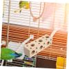 Supvox Wooden Parrot Perch for Budgies and Parrots view 4