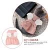 BESPORTBLE Comfortable Cotton-Polyester Pet Dress with Angel Design view 3