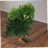 GRIRIW Artificial Terrarium Decor Plants for Reptiles and Fish, Green Resin and Plastic view 2