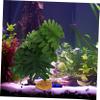 GRIRIW Artificial Terrarium Decor Plants for Reptiles and Fish, Green Resin and Plastic view 4