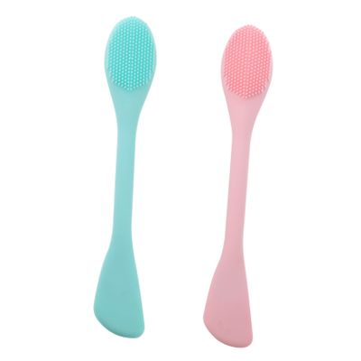 Beaupretty 2-Piece Silicone Facial Cleansing Brush