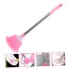 jojofuny PVC Toilet Plunger, High-Performance Versatile Drain Unclogger for Bathrooms and Hotels view 3
