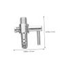 BESPORTBLE 12-Piece Aquarium Air Pump Lever Valves, Stainless Steel Low-Noise Oxygen Distributor with Easy Connection for Aquariums and Breeding Tanks view 2