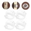 Baby-Safe Door Lock Covers, 4-Piece ABS Set view 4