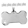 BUGUUYO 6-Pack Stainless Steel Bone-Shaped Dog Tags view 1
