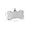BUGUUYO 6-Pack Stainless Steel Bone-Shaped Dog Tags view 2