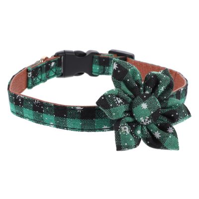 BESPORTBLE Adjustable Dog Collar with Christmas Designs