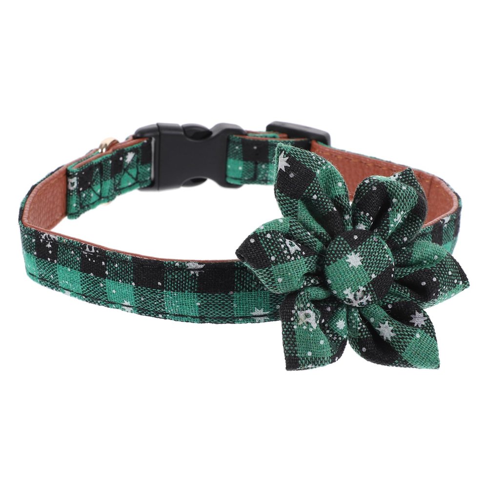 BESPORTBLE Adjustable Dog Collar with Christmas Designs
