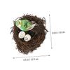 Yardwe Artificial Bird Nest Decoration view 2
