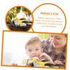 Kisangel Rattan Artificial Bird Nest with Foam Bird and Eggs view 3