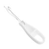 FRCOLOR 2-Piece Button Hook and Zipper Pull Tool, White Acrylic view 2