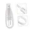 FRCOLOR 2-Piece Button Hook and Zipper Pull Tool, White Acrylic view 4