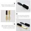 Healvian 4-Piece Beard and Neck Brush Set with Soft Bristles for Salon and Barber Use view 4
